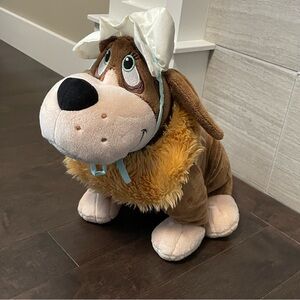 Disney Store Nana Peter Pan Plush Stuffed Dog Stuffie 14 Inch Saint Bernard